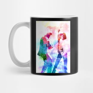 Pulp Fiction Watercolor Mug